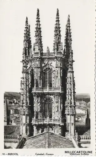 SPANIEN - Burgos - La Catedral - Crucero 1950