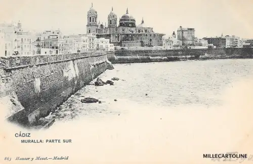SPANIEN - Cadiz - Mauer - Südteil