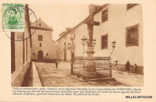 SPANIEN - Cordoba - Plaza de los Capuchinos