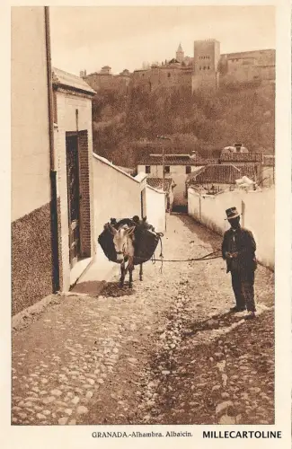 SPANIEN - Granada - Alhambra - Albaicin