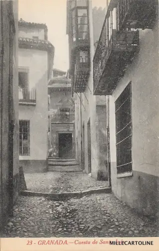 SPANIEN - Granada - Cuesta de Santa Ines