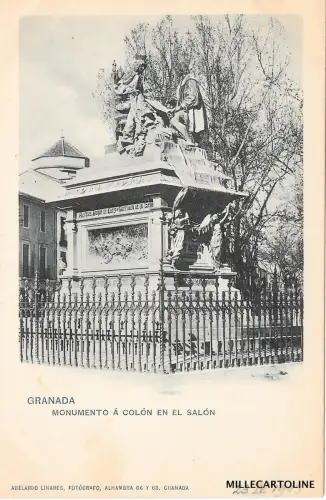 SPANIEN - Granada - Kolumbusdenkmal im Salon