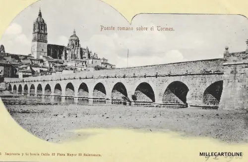 SPANIEN - Salamanca - Römische Brücke über den Tormes