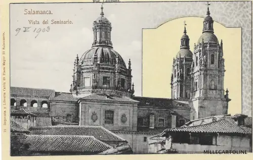 SPANIEN - Salamanca - Blick auf das Seminar