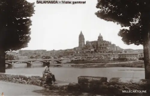 SPANIEN - Salamanca - Gesamtansicht 1936