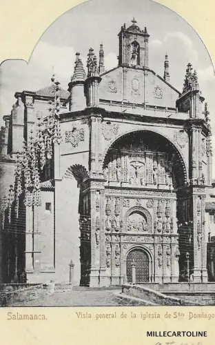 SPANIEN - Salamanca - Übersicht der Kirche S.to Domingo