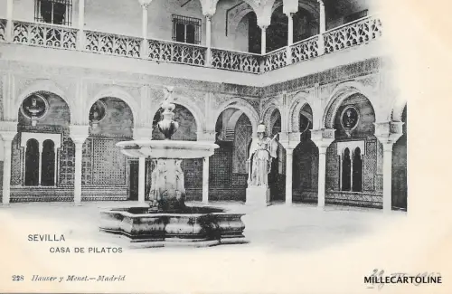 SPANIEN - Sevilla - Casa de Pilatos - Hauser y Menet