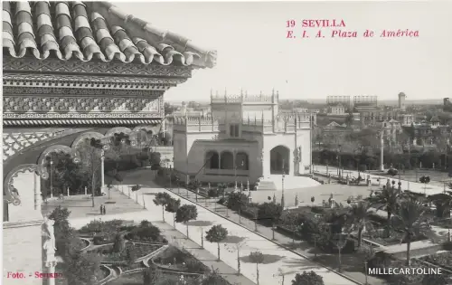SPANIEN - Sevilla - E. I. A. Plaza de America