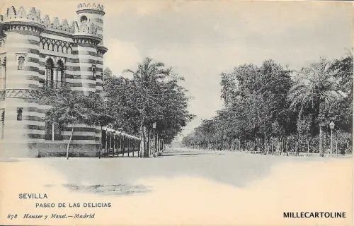 SPANIEN - Sevilla - Paseo de las Delicias - Hauser y Menet