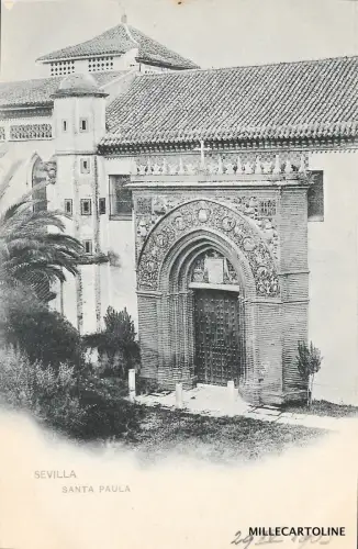 SPANIEN - Sevilla - Santa Paula - Hauser y Menet 1903