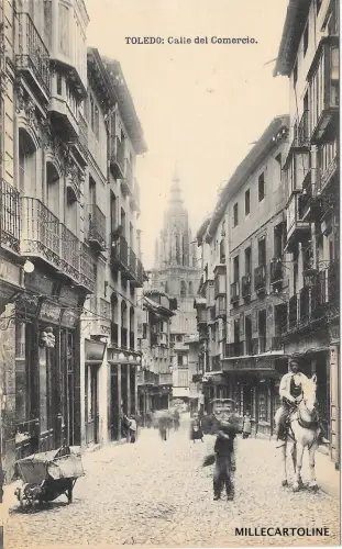SPANIEN - Toledo - Calle del commerce