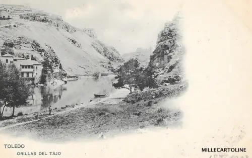 SPANIEN - Toledo - Ufer der Tajo
