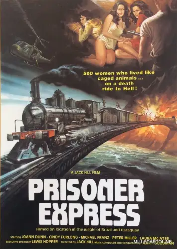 * KINO - Erotikfilm - Prisoner Express (Jack Hill) Poster 1960/70