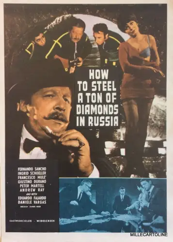 * CINEMA - Italian Erotic Movie - Diamonds Russia '67 James Reed Guido Malatesta