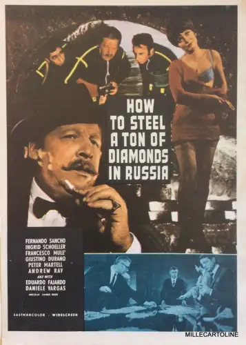 * KINO - Italienischer Erotikfilm - Diamanten Russland '67 James Reed Guido Malatesta