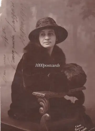 OPERA CUNEGONDA LAZZARI Original HANDSIGNIERTES Foto (Mexiko) 1919 von Majestic