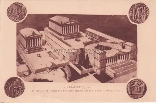 LIBANON - Baalbeck - Die Tempel von Jupiter und Bacchus - Prof. Dr. Bruno Schulz