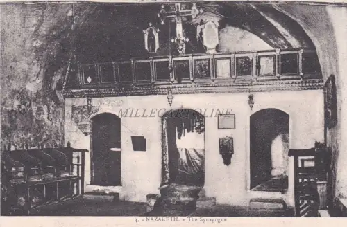 PALÄSTINA - Nazareth - Die Synagoge