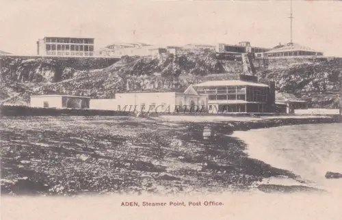 JEMEN - Aden - Dampfgarer, Postamt