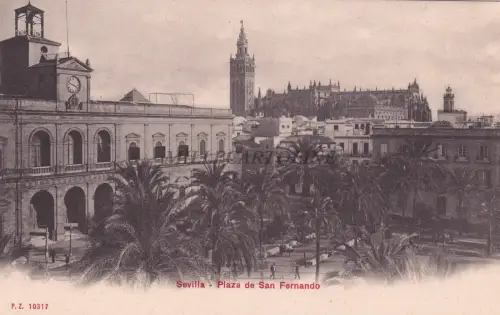 SPANIEN - Sevilla - Plaza de San Fernando