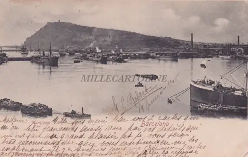 SPANIEN - Barcelona - Montjuich 1905
