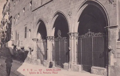 SPANIEN - Barcelona - Iglesia de S.Antonio Abad 1907