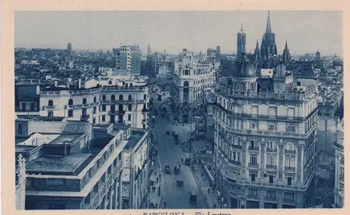SPANIEN - Barcelona - Via Layetana