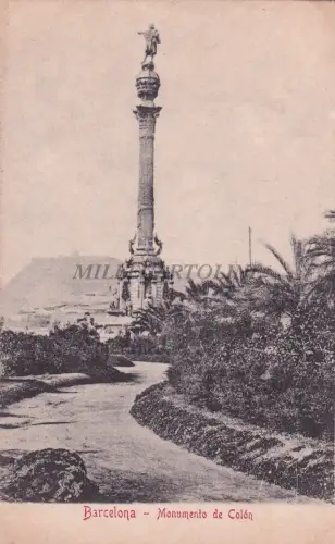 SPANIEN - Barcelona - Monumento de Colon 2