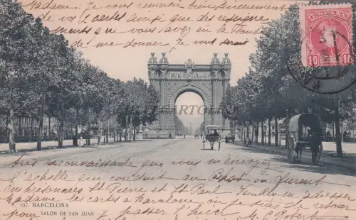 SPANIEN - Barcelona - Salon de San Juan 1904