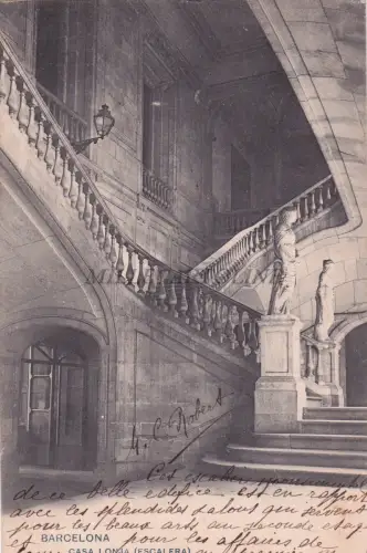 SPANIEN - Barcelona - Casa Lonja (Treppe)