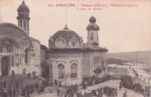 SPANIEN - Barcelona - Tibidabo - Platforma Suporior