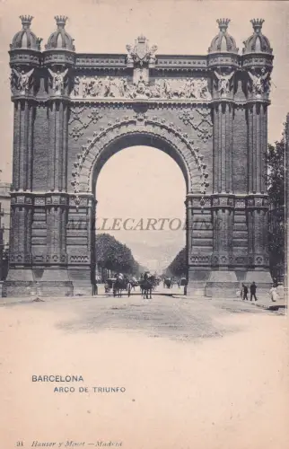 SPANIEN - Barcelona - Arc de Triomphe