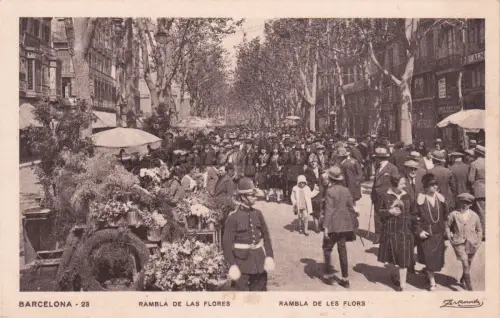 SPANIEN - Barcelona - Rambla de las Flores