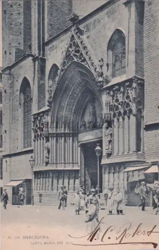 SPANIEN - Barcelona - Santa Maria del Mar