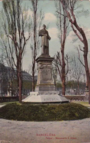 SPANIEN - Barcelona - Park - Monumento a Aribau