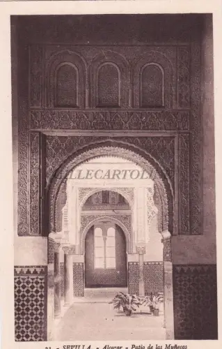 SPANIEN - Sevilla - Alcazar - Patio de las Munecas