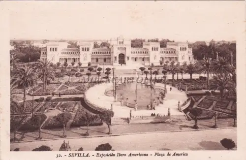 SPANIEN - Sevilla - Ibero Amerikanische Ausstellung - Plaza de America