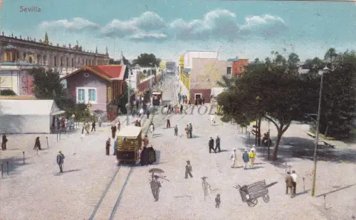 SPANIEN - Sevilla - Ansicht 1913