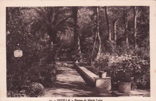 SPANIEN - Sevilla - Parque de Maria Luisa