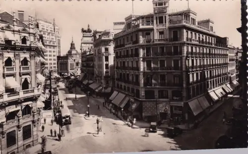 SPANIEN - Madrid - Calle de Sevilla - Foto Postkarte