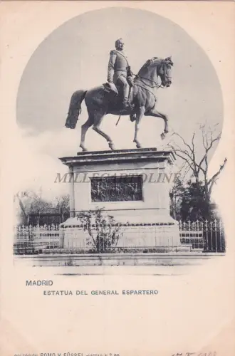 SPANIEN - Madrid - Statue del General Espartero