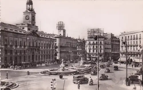 SPANIEN - Madrid - Puerta del Sol - Foto Postkarte 2