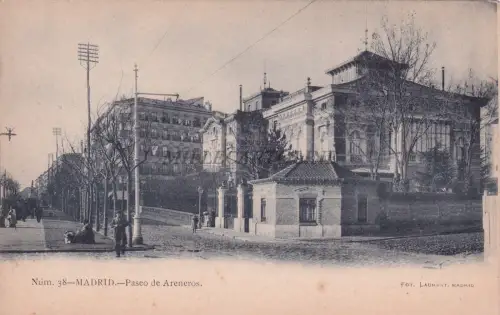 SPANIEN - Madrid - Paseo de Areneros