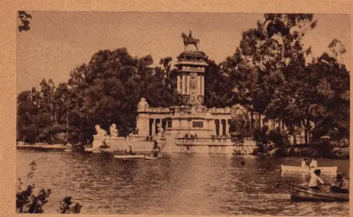 SPANIEN - Madrid - Estanque del Retiro