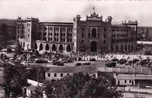 SPANIEN - Madrid - Plaza de Toros - Foto Postkarte