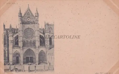 SPANIEN - Leon - Kathedrale - Südfassade