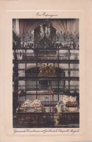 SPANIEN - Granada - Gräber und Gitter der Königlichen Kapelle