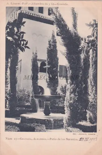SPANIEN - Granada - Alhambra - Patio de los Naranjos