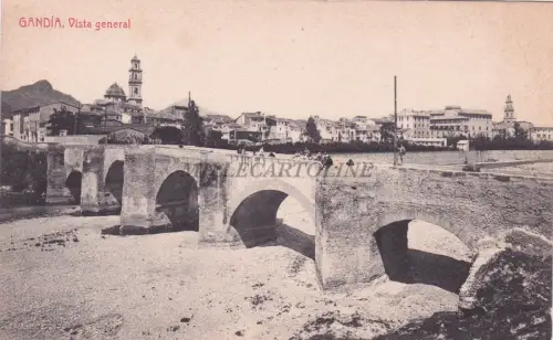 SPANIEN - Gandia - Gesamtansicht