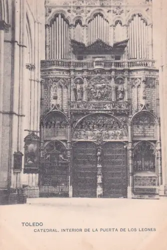 SPANIEN - Toledo - Kathedrale, Innenraum der Löwentür